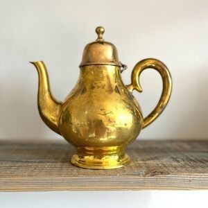 Brass teapot